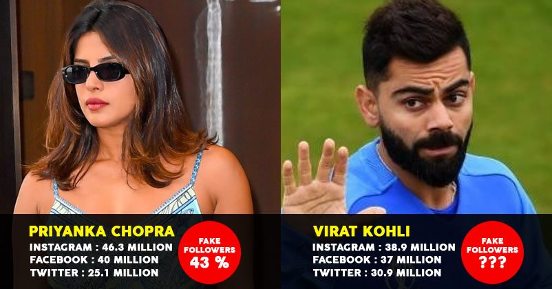 These THREE Indian Celebrities Have The Highest Number Of Fake Followers RVCJ Media