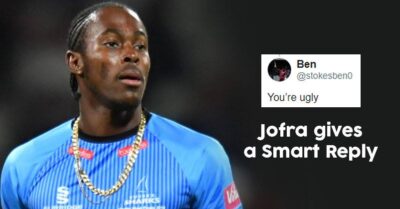 Hater Called Jofra Archer Ugly On Twitter. Jofra Shuts Him Down With The Coolest Reply RVCJ Media