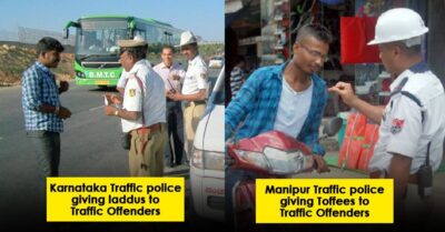 Manipuri Traffic Police Came Up With An Innovative Idea To Carry Out Helmet Drive RVCJ Media