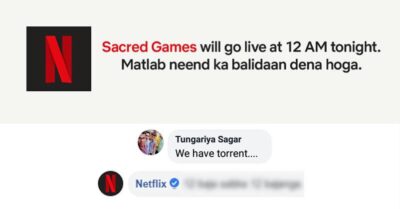 This Is How Netflix Replied When Someone Asked About Torrent RVCJ Media