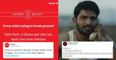 Parle-G Used Dialogue Of Sacred Games After Its Mention In The Series. This Is How Netflix Reacted RVCJ Media