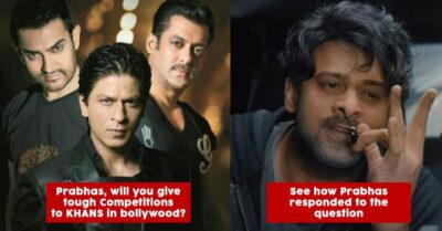Prabhas Gives EPIC Reply When Asked About Giving Tough Competition To Khans In Bollywood RVCJ Media