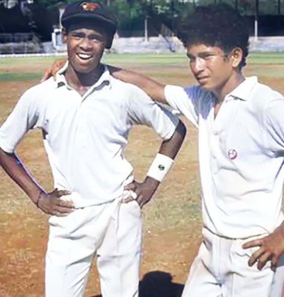 Fans Can’t Miss This Funny Banter Between Sachin & Kambli After Sachin Tweets Their Childhood Pic RVCJ Media
