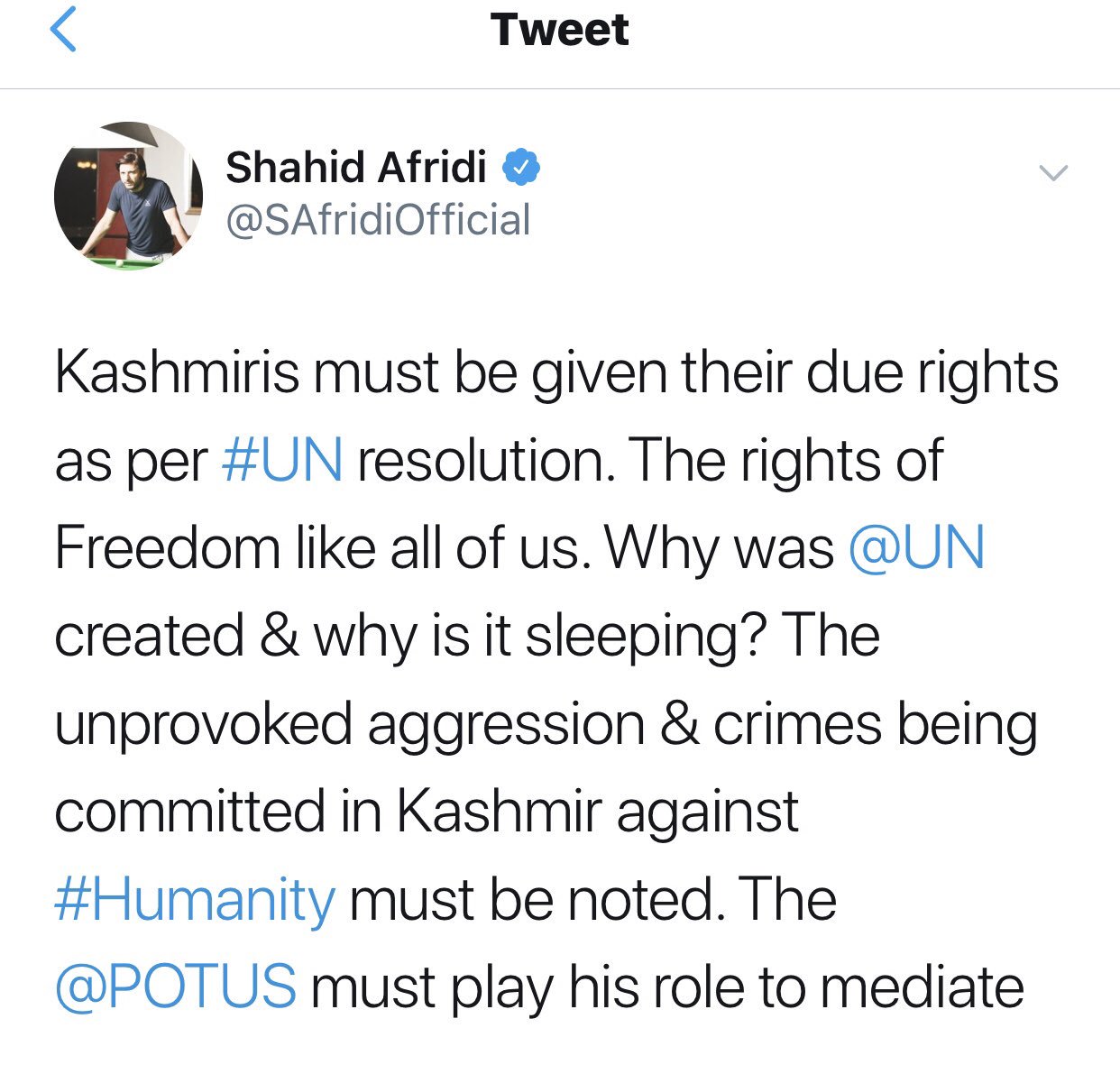 Gautam Gambhir Replied To Shahid Afridi's Tweet Like A Real Indian - RVCJ Media