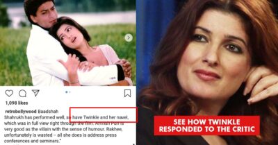 Twinkle Khanna Gave An Epic Response To A Critic For Appreciating Her Navel RVCJ Media