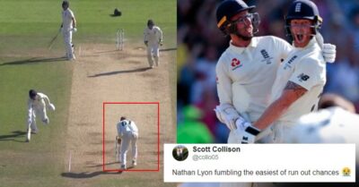 Nathan Lyon Heavily Slammed By Fans On Twitter For Missing The Crucial Run Out RVCJ Media