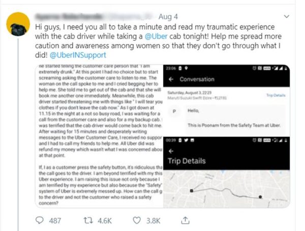 What Uber Driver Did With This Woman Passenger Is Terrible & Shameful. Her Story Will Scare You - RVCJ Media