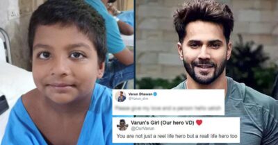 Varun Dhawan’s Sweet Gesture For An Ailing Fan Wins Hearts On Twitter, Fans Call Him Real Life Hero RVCJ Media