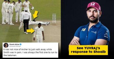 Shoaib Akhtar Slams Jofra’s Act After He Hit Steve Smith. Yuvi’s Funny Take On It Made Twitter ROFL RVCJ Media