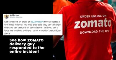“I Feel Hurt,” Says Zomato Delivery Boy After A Customer Cancelled Food Order Over Religion RVCJ Media