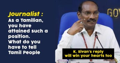 Dr. K Sivan’s Reply To Journo Who Asked How He Felt To Achieve Success As A Tamilian Is Pure Gold RVCJ Media