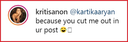 Kriti Posted Pic With Lord Ganesha’s Idol But Cropped Kartik. When He Asked, She Gave An Epic Reply - RVCJ Media