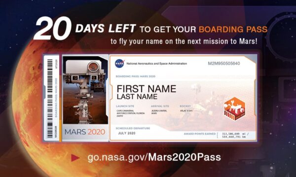 NASA Invites People To Send Their Names To Mars. Twitter Can’t Keep Calm RVCJ Media