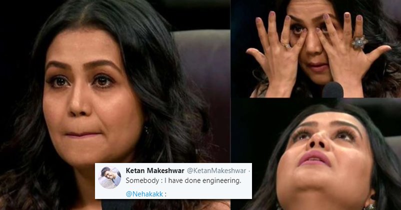Desi Twitter Trolls Neha Kakkar For Being A Cry Baby, Triggered Meme Fest Online RVCJ Media