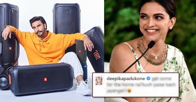 Deepika Commented Like A Typical Indian Wife & Asked Ranveer “Paise Bachao” In Latest Post RVCJ Media