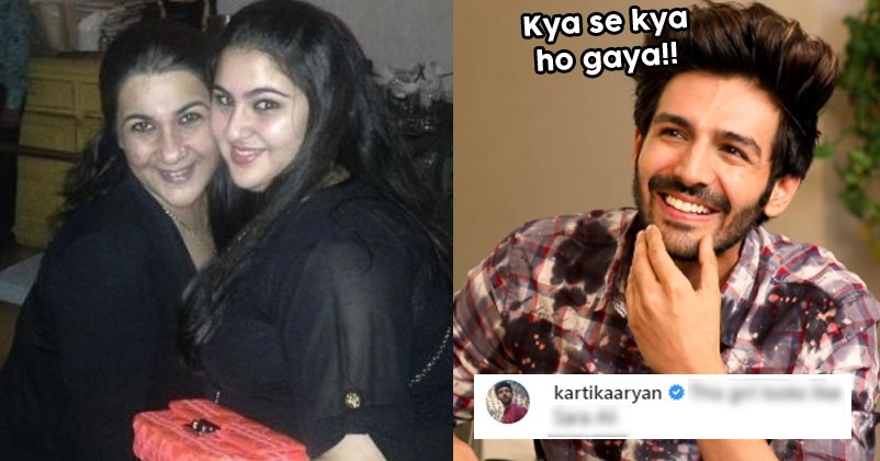 Kartik Aaryan's Reply On Sara Ali Khan's Throwback Picture Will Make You Go "Awww" RVCJ Media