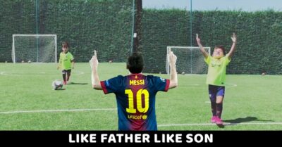 Lionel Messi’s Son Scores A Goal & Celebrates It Like His Dad. Video Is A Visual Treat For Fans RVCJ Media