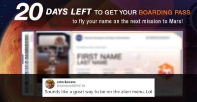 NASA Invites People To Send Their Names To Mars. Twitter Can’t Keep Calm RVCJ Media