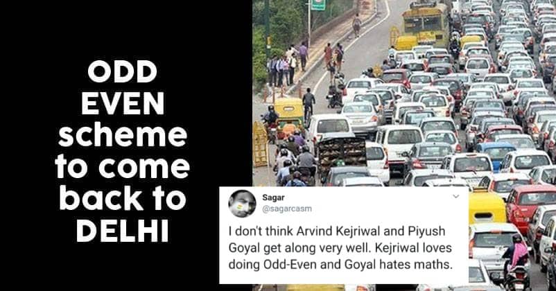 Delhi's Odd-Even Rule Is Back And Delhites Are Not Very Happy About It RVCJ Media