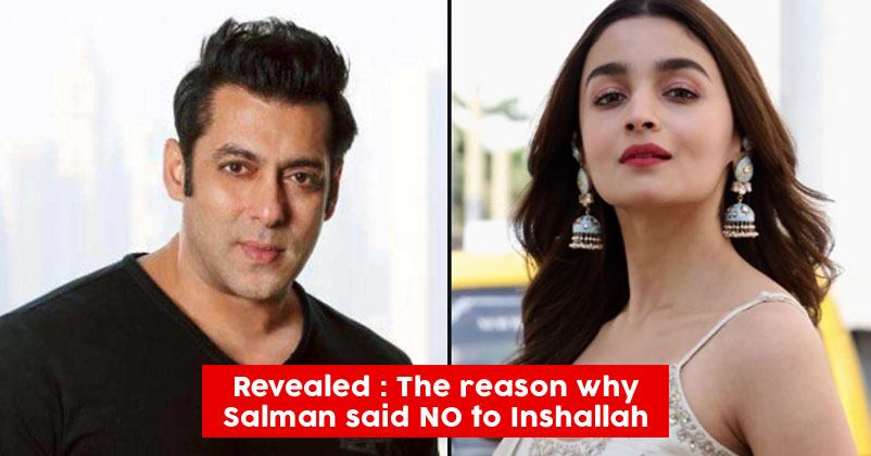 Salman Rejected Bhansali’s “Inshallah” Because Of Many Lip-Lock Scenes With Alia Bhatt? RVCJ Media