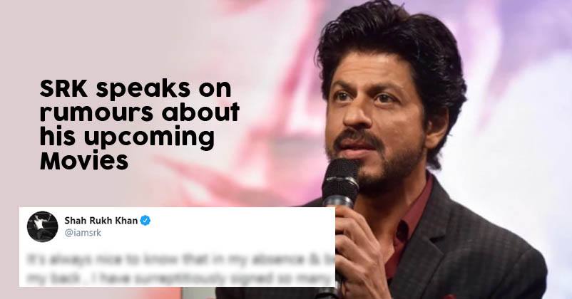 Shah Rukh Khan Clarifies In His Absence, How Did He Sign So Many Films? RVCJ Media