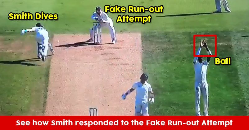 Steve Smith Got Fooled By Fake Run-Out Attempt Of Jonny Bairstow; Steve Confesses, “He Got Me” RVCJ Media