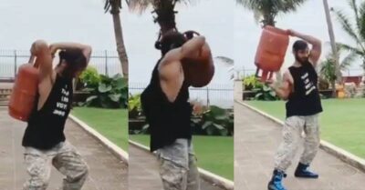 Vidyut Jammwal Is Working Out With Cylinder In This Video, Make Sure Your Mom Doesn't See This RVCJ Media
