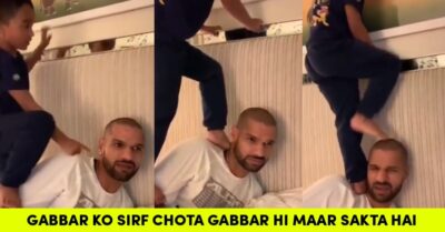Shikhar Dhawan Shares Hilarious Video Of His Son Punching & Kicking Him With A Funny Caption RVCJ Media
