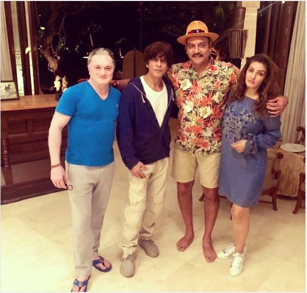 Michael Vaughan RAVI SHASTRI INSTAGRAM PHOTO - RVCJ Media