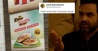 McDonald’s Comes Up With Dosa Masala Burger With Rasam Sauce & Twitter Can’t Keep Calm RVCJ Media