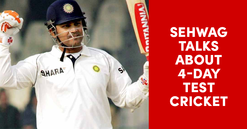 Virender Sehwag Opened Up About 4 Day Test Cricket RVCJ Media