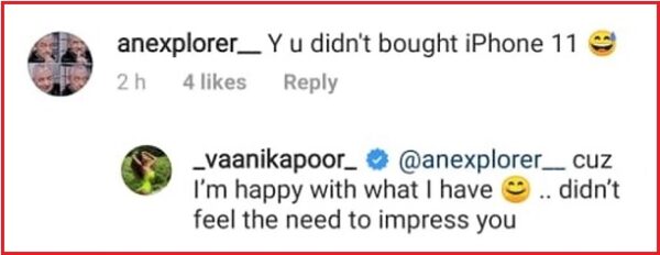 Vaani Kapoor Had The Most Befitting Replies To Trollers Who Called Her Malnourished & Manly - RVCJ Media