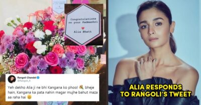 Alia Bhatt Reacts To Rangoli’s Tweet About The Former’s Congratulatory Message To Kangana RVCJ Media