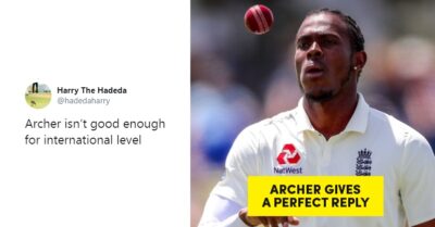 Jofra Archer Shuts Down Hater For Calling Him Not Good For International Level In The Coolest Way RVCJ Media