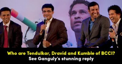 Ganguly Was Asked Who Are Tendulkar, Kumble & Dravid Of BCCI? Ganguly Gave A Classy Reply RVCJ Media