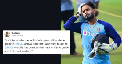 Twitter Heavily Slams BCCI For Including Rishabh Pant In Grade A In Annual Contract List RVCJ Media