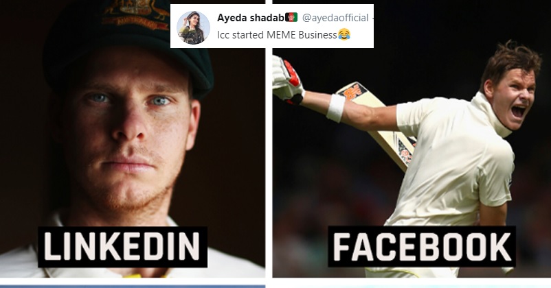 ICC Calls Marnus Labuschagne Duplicate Of Steve Smith In Viral Meme