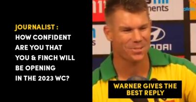 David Warner Was Asked About Opening With Aaron Finch In World Cup 2023. He Had A Hilarious Reply RVCJ Media