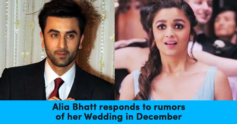 Alia Bhatt Finally Speaks Up On Her Wedding With Ranbir Kapoor RVCJ Media