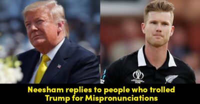 Jimmy Neesham Reacts To Donald Trump’s Mispronouncing Sachin & Virat Kohli’s Names RVCJ Media