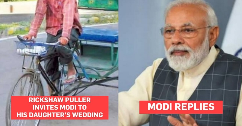 Rickshaw Puller Invited PM Modi To His Daughter’s Marriage. PM Modi’s Gesture Won Our Hearts RVCJ Media