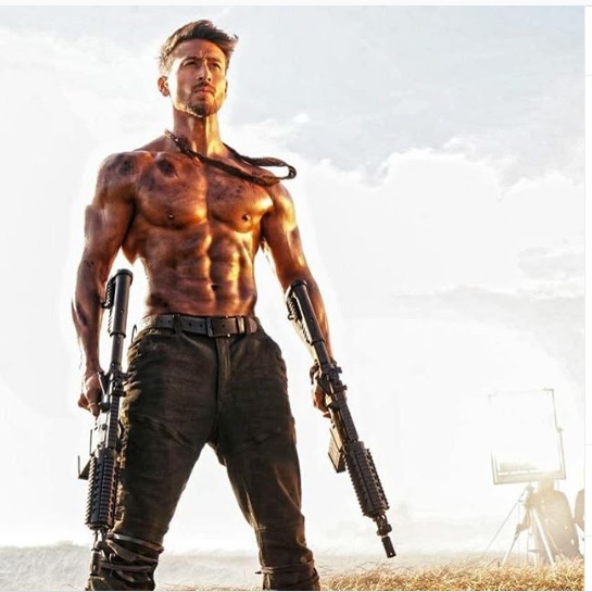 Tiger Shroff Shows Off His Chiselled Body, Gets The Best Reaction From Hrithik Roshan - RVCJ Media