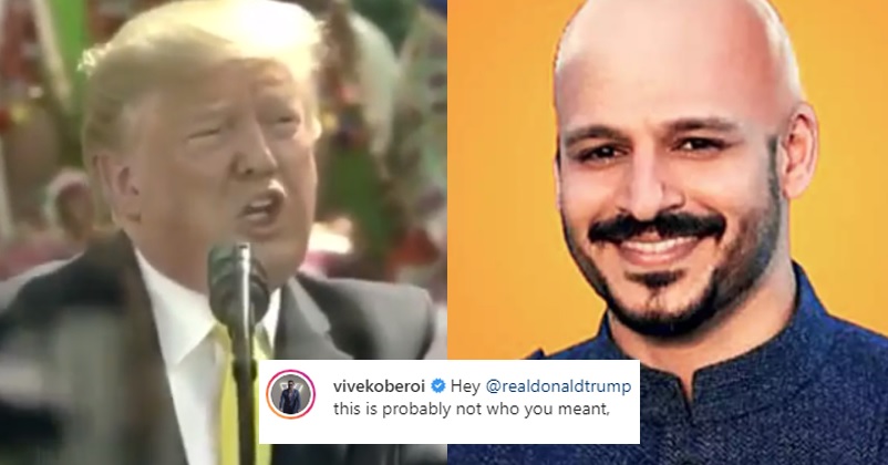 Vivek Oberoi Hilariously Reacts To Donald Trump’s Mispronunciation Of Swami Vivekananda’s Name RVCJ Media