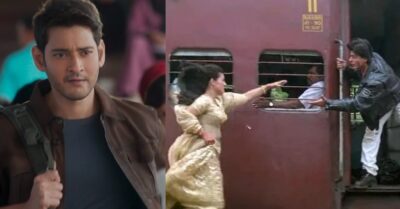 Fan Made Video Of Iconic DDLJ Scene Recreated By Mahesh Babu As SRK & Rashmika As Kajol RVCJ Media