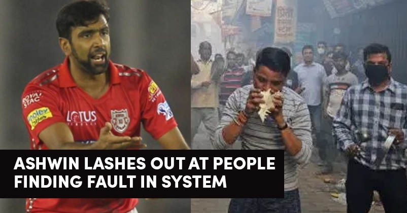 Ashwin Slams People Who Find Faults In System Instead Of Following Govt’s Instructions RVCJ Media
