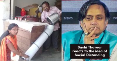 This Kerala Shopkeeper’s Jugaad Technique For Social Distancing Has Impressed Shashi Tharoor RVCJ Media
