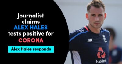 Alex Hales Lashed Out At A Journo For Saying He Tested Positive But Later He Deleted Tweet RVCJ Media