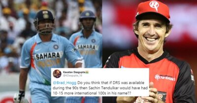 Brad Hogg Answers Whether Sachin Tendulkar Would’ve Scored More Centuries If DRS Was There In 90s RVCJ Media