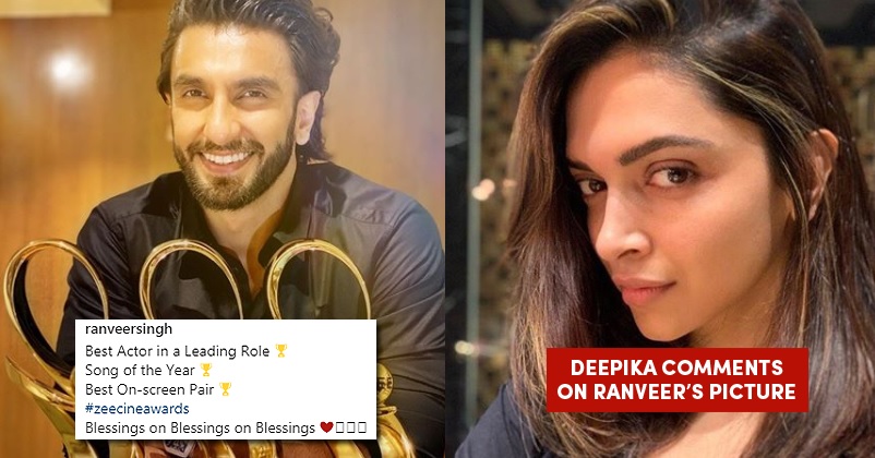 Deepika's Comment On Husband Ranveer's Latest Instagram Post Is All Things  Love - RVCJ Media