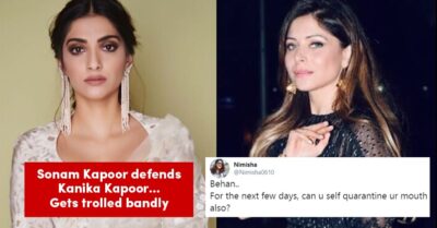 Sonam Kapoor Supports Coronavirus Positive Kanika Kapoor, Twitter Calls Her Brainless RVCJ Media